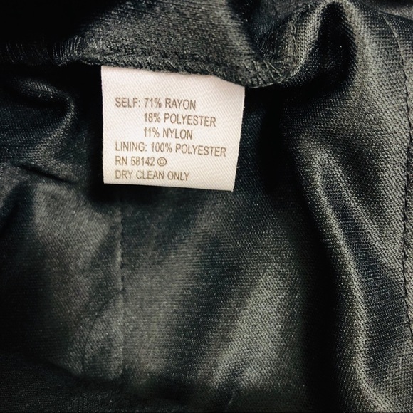 London Times Dress Sz 4 Ruffle Cocktail - Picture 8 of 8